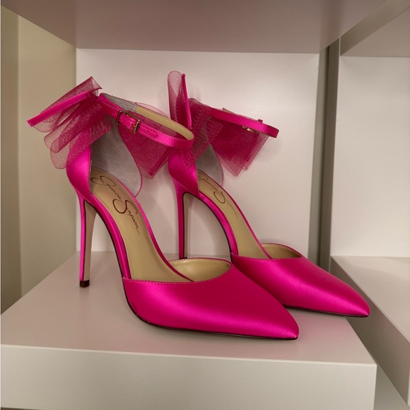 Jessica Simpson, Phindies Pump in Valley Pink, Size 9 - Picture 4 of 10